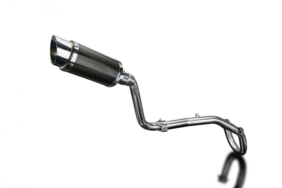 HONDA CRF250L 2017-2020 FULL EXHAUST SYSTEM 200mm CARBON ROUND SILENCER