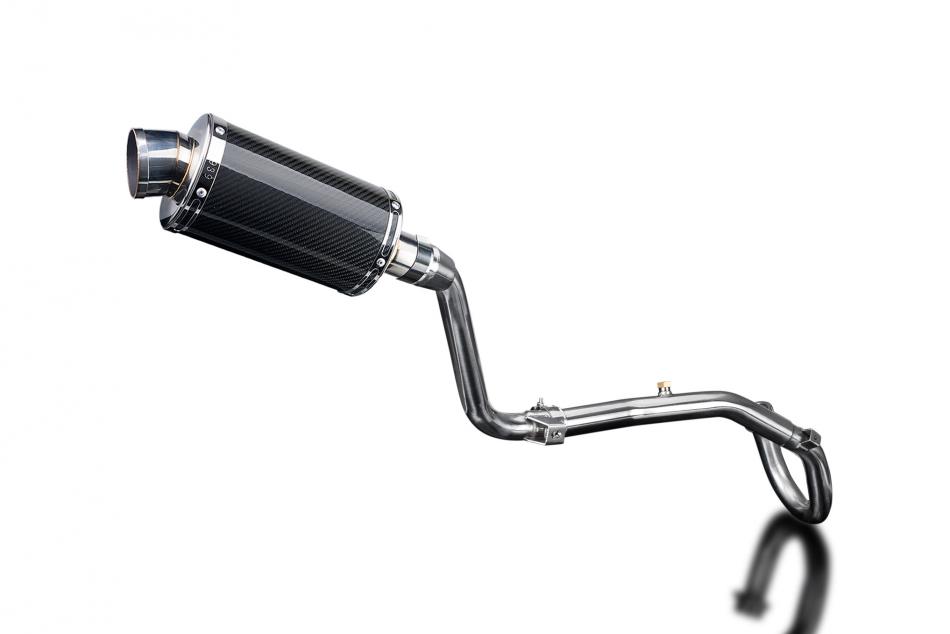 HONDA CRF250L 2017-2020 FULL EXHAUST SYSTEM 225mm CARBON OVAL SILENCER