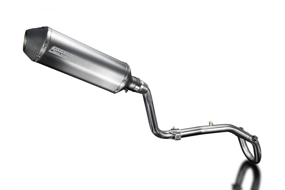 HONDA CRF250L 2017-2020 FULL EXHAUST SYSTEM 343mm TITANIUM XOVAL BSAU SILENCER