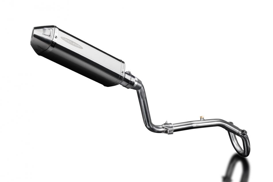 HONDA CRF250L 2017-2020 FULL EXHAUST SYSTEM 320mm STAINLESS TRI BSAU SILENCER