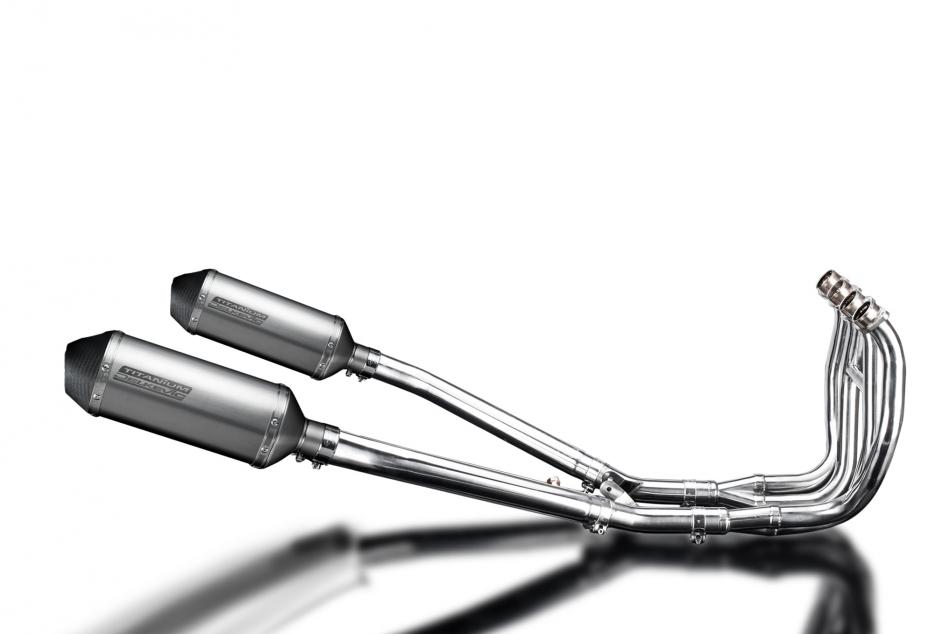 SUZUKI GSX1300R HAYABUSA 99-07 DECAT FULL 4-2 EXHAUST 260mm TITANIUM XOVAL BSAU