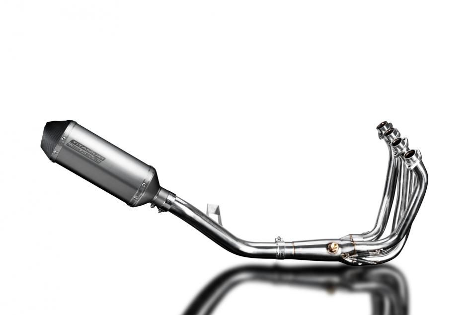 KAWASAKI Z900RS Z900SE 2018-24 FULL EXHAUST SYSTEM 260mm TITANIUM XOVAL SILENCER