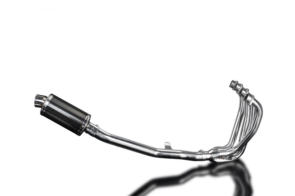 KAWASAKI ZRX1100 ZRX1200 97-07 4-1 EXHAUST 225mm CARBON OVAL SILENCER
