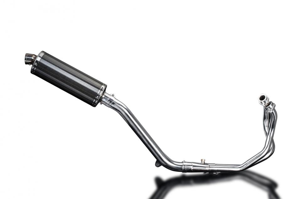 HONDA CRF1000L AFRICA TWIN 16-19 FULL EXHAUST 350mm CARBON OVAL BSAU SILENCER