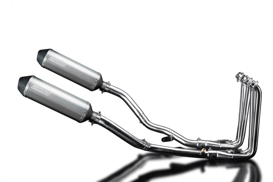 YAMAHA FJR1300 01-05 DECAT FULL 4-2 EXHAUST 343mm TITANIUM XOVAL BSAU SILENCERS
