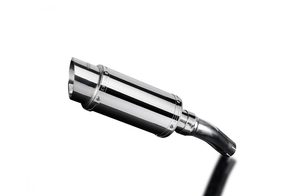 Honda CMX500 Rebel 2017-2024 200mm ROUND STAINLESS SILENCER EXHAUST KIT