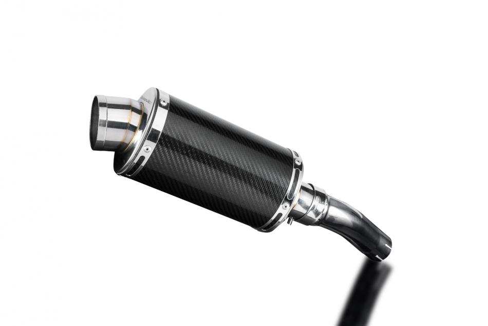 Honda CMX500 Rebel 2017-2024 225mm OVAL CARBON SILENCER EXHAUST KIT
