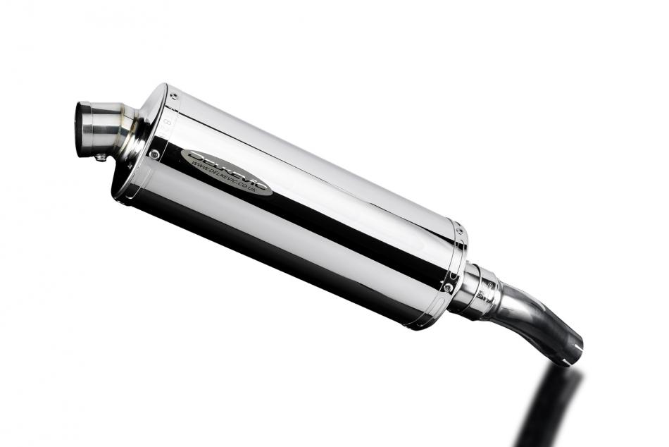 Honda CMX500 Rebel 2017-2024 350mm OVAL STAINLESS BSAU SILENCER EXHAUST KIT