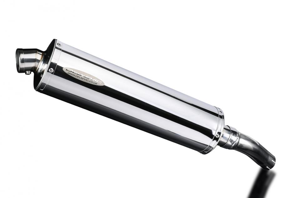 Honda CMX500 Rebel 2017-2024 450mm OVAL STAINLESS BSAU SILENCER EXHAUST KIT