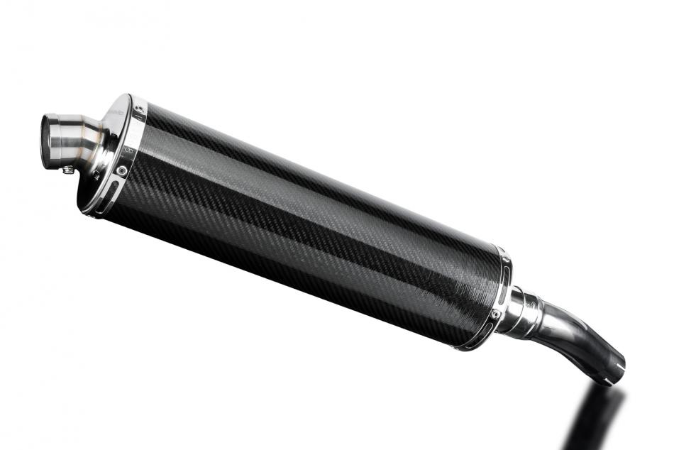 Honda CMX500 Rebel 2017-2024 450mm OVAL CARBON BSAU SILENCER EXHAUST KIT