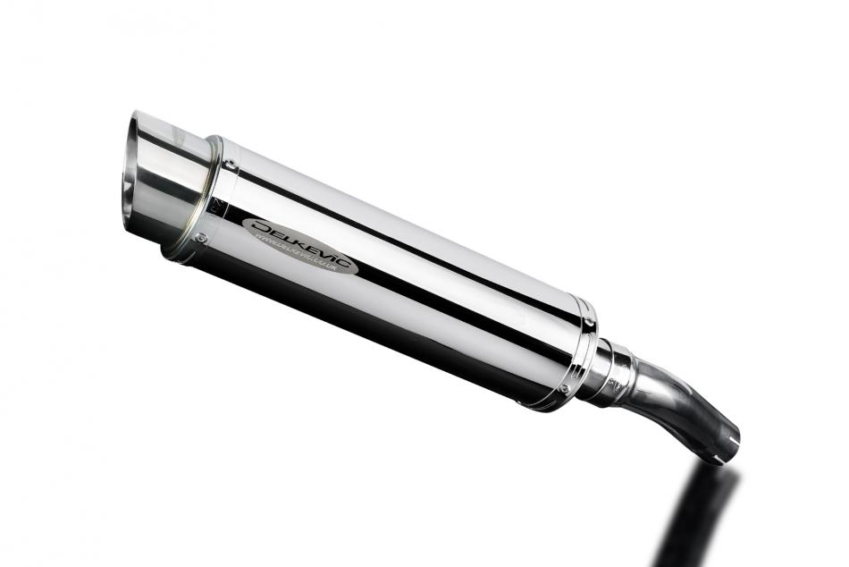 Honda CMX500 Rebel 2017-2024 350mm ROUND STAINLESS BSAU SILENCER EXHAUST KIT