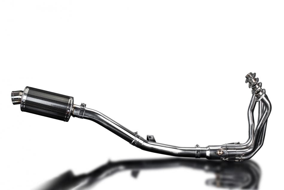 Kawasaki 1000 Versys 2010-2014 Full Exhaust 4-1 225mm Oval Carbon Silencer