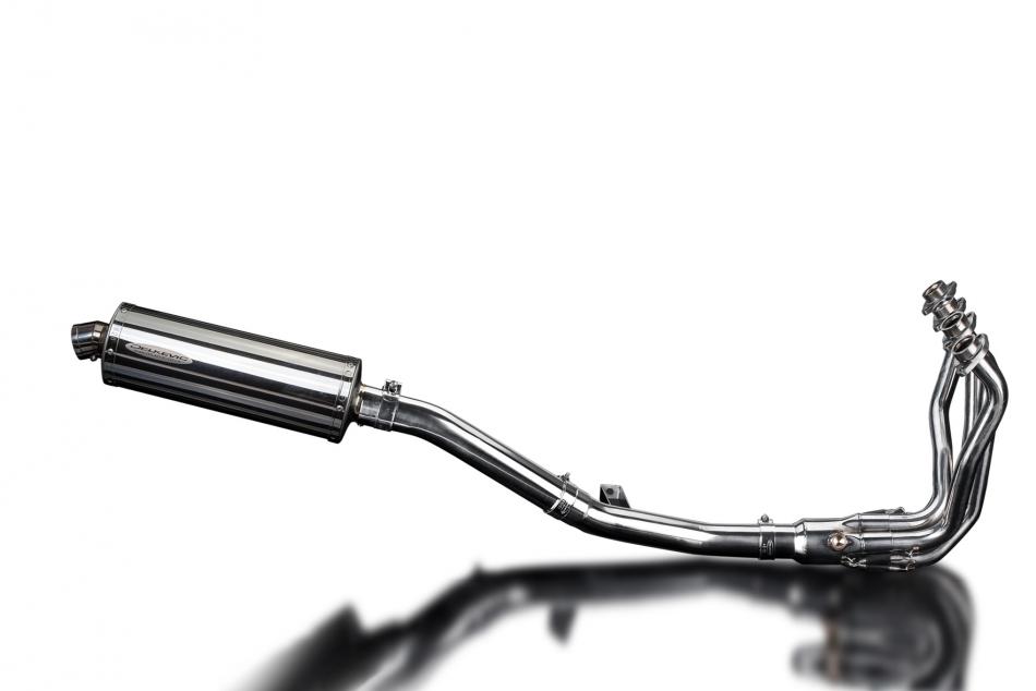 Kawasaki 1000 Versys 2010-2014 Full Exhaust 4-1 350mm Oval Stainless Silencer