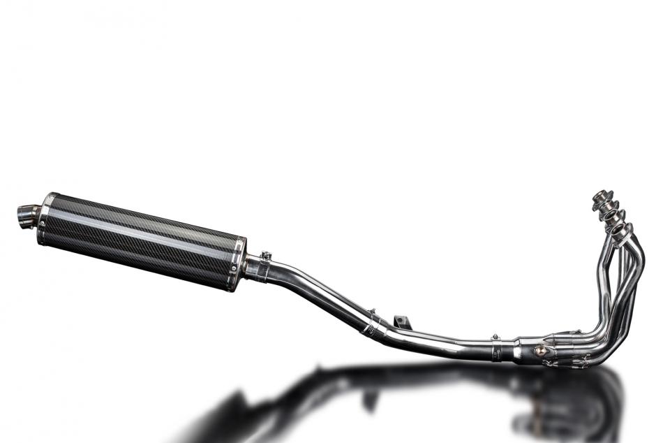 Kawasaki 1000 Versys 2010-2014 Full Exhaust 4-1 450mm Oval Carbon Silencer