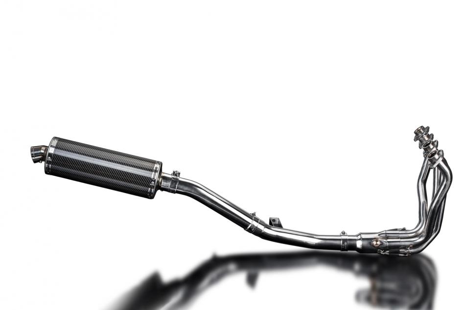 Kawasaki 1000 Versys 2010-2014 Full Exhaust 4-1 350mm Oval Carbon Silencer