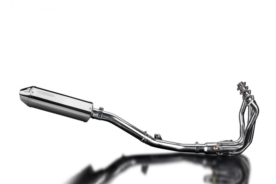 Kawasaki 1000 Versys 2010-2014 Full Exhaust 4-1 320mm Tri-Oval Stainless Silence