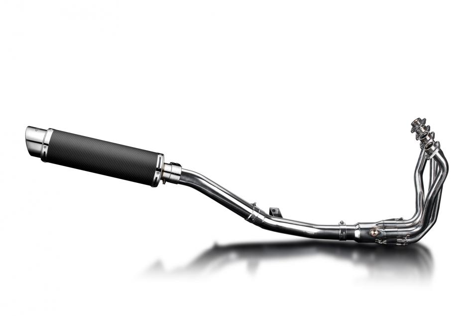 Kawasaki 1000 Versys 2010-2014 Full Exhaust 4-1 350mm Round Carbon Silencer