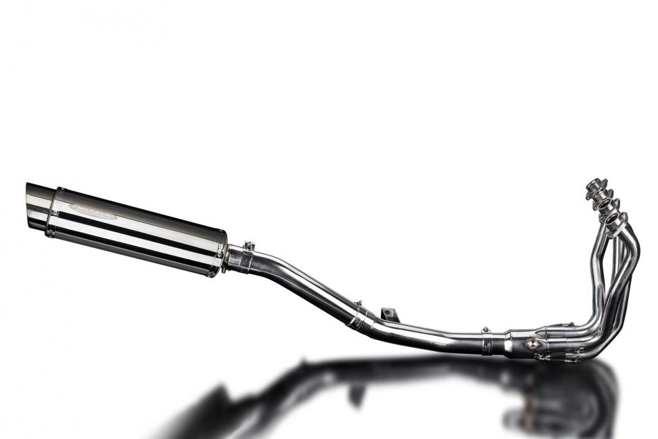 Kawasaki 1000 Versys 2010-2014 Full Exhaust 4-1 350mm Round Stainless Silencer