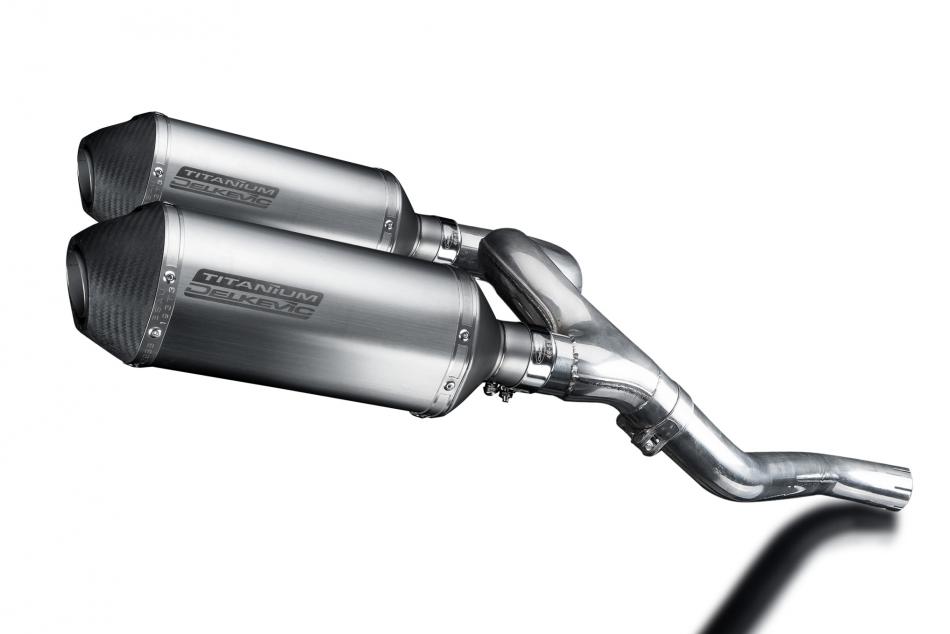 HONDA VFR800 VTEC 2002-2013 260mm X-OVAL TITANIUM BSAU SILENCER EXHAUST KIT