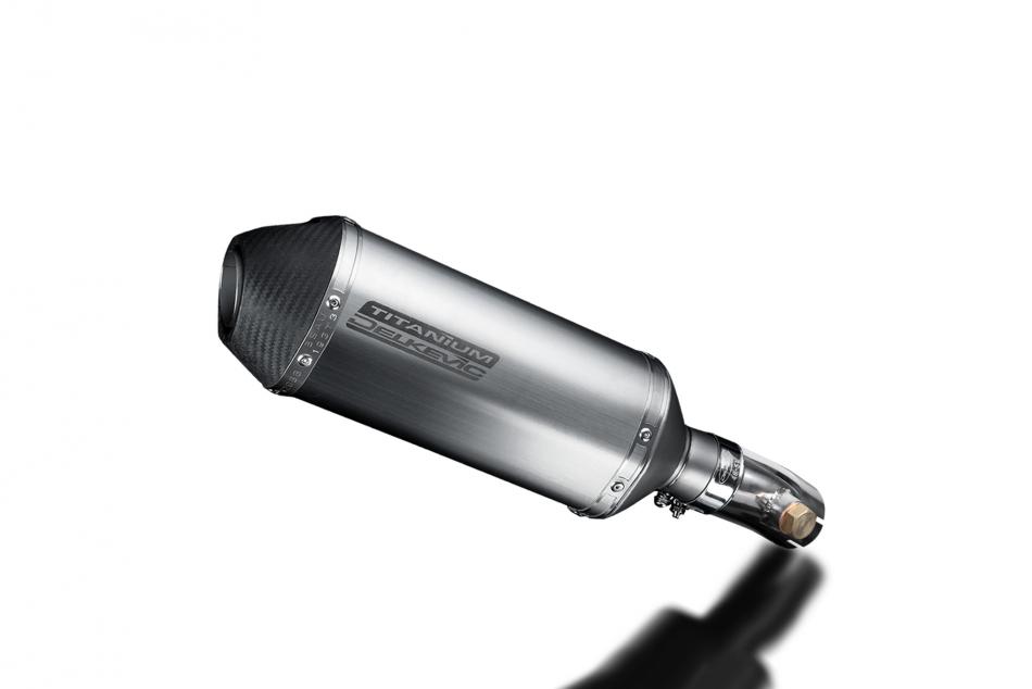 Kawasaki KLE650 Versys 2007-2014 260mm X-Oval Titanium Exhaust Silencer Can Kit