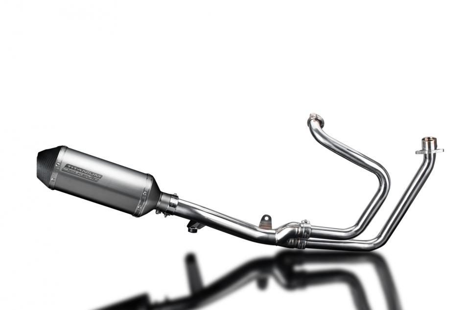 HONDA NT650V DEAUVILLE 98-05 XOVAL 260mm TITANIUM SILENCER COMPLETE EXHAUST SYST