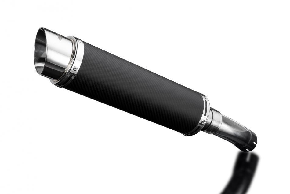 KAWASAKI Z900RS Z900SE 2018-2024 350mm CARBON ROUND BSAU SILENCER EXHAUST KIT