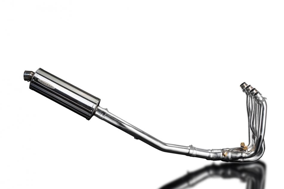 KAWASAKI GTR1400 07-20 COMPLETE EXHAUST SYSTEM 350mm OVAL STAINLESS SILENCER