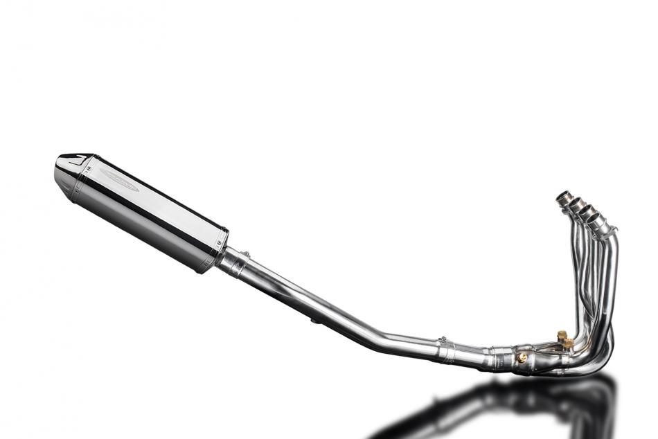 KAWASAKI GTR1400 07-20 COMPLETE EXHAUST SYSTEM 320mm TRI-OVAL STAINLESS SILENCER