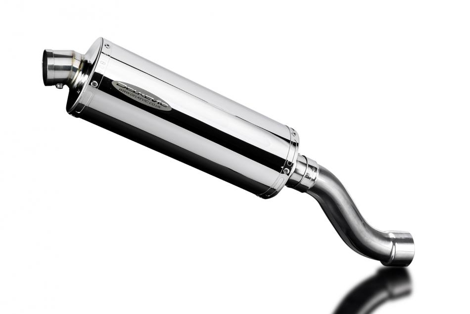 DUCATI MONSTER 821 15-19 1200 14-19 350mm OVAL STAINLESS BSAU EXHAUST KIT