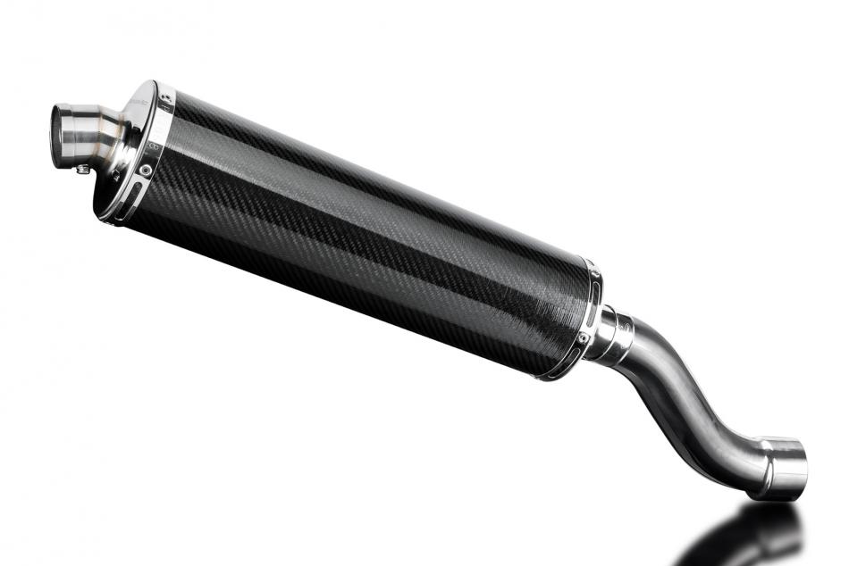 DUCATI MONSTER 821 15-19 1200 14-19 450mm OVAL CARBON BSAU EXHAUST KIT