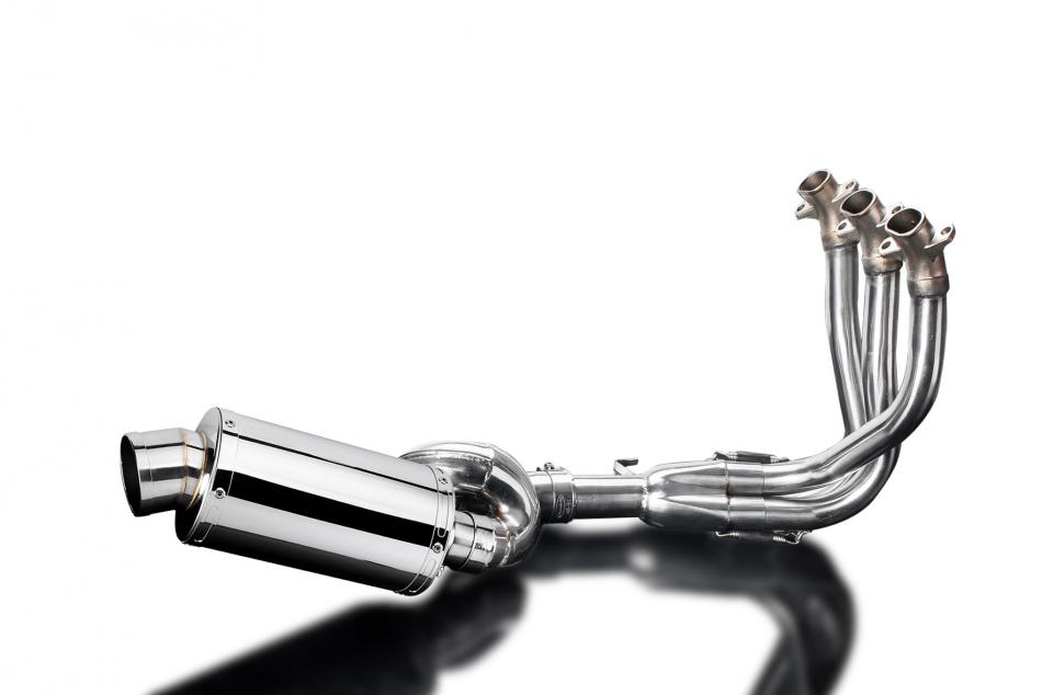 TRIUMPH STREET TRIPLE 765RS 2017-22 COMPLETE EXHAUST SYSTEM 225mm OVAL STAINLESS