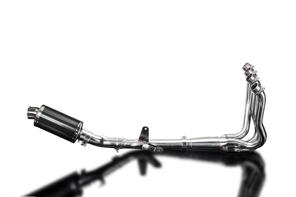 SUZUKI GSX-S1000F 2015-2020 225mm FULL EXHAUST OVAL CARBON SILENCER