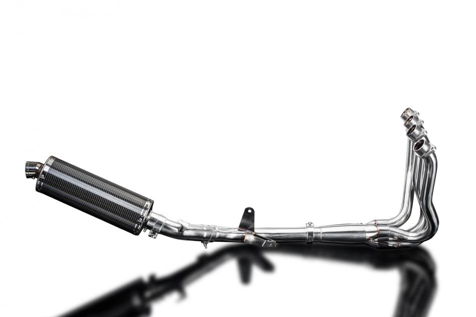 SUZUKI GSX-S1000F 2015-2020 350mm FULL EXHAUST OVAL CARBON BSAU SILENCER