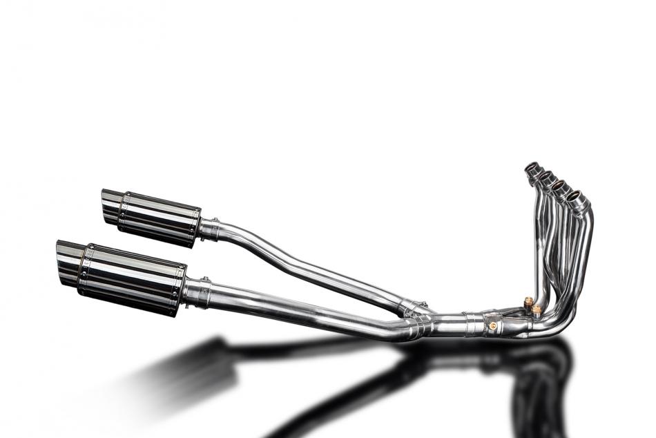 KAWASAKI GTR1400 07-20 COMPLETE 4>2 EXHAUST SYSTEM 200mm ROUND STAINLESS SILE