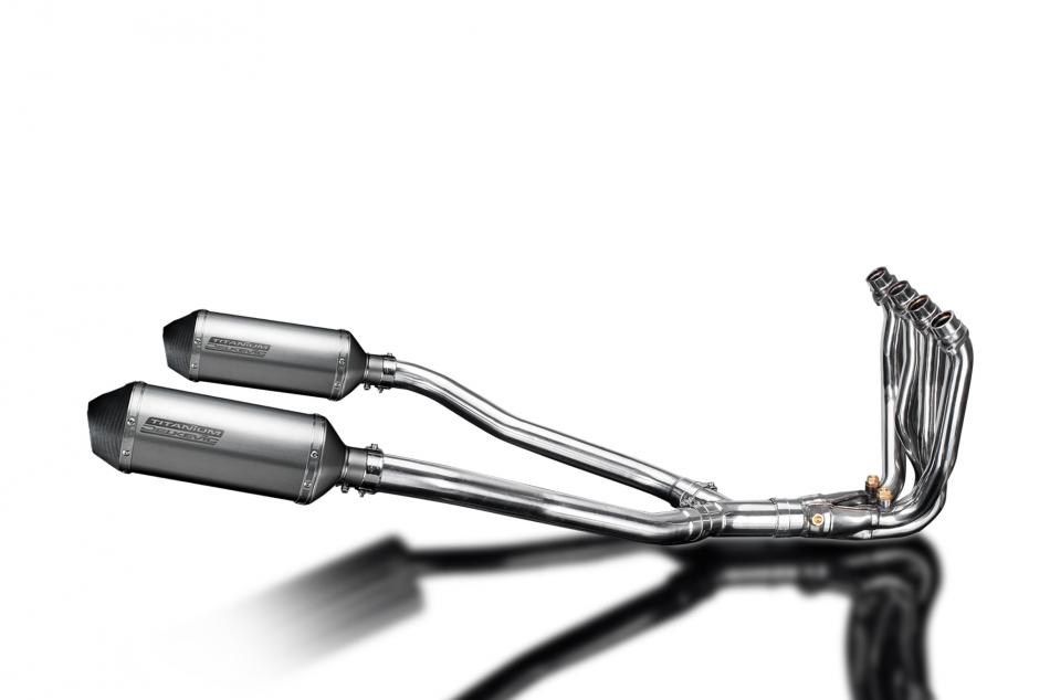 KAWASAKI GTR1400 07-20 COMPLETE 4>2 EXHAUST SYSTEM 260mm XOVAL TITANIUM SILEN