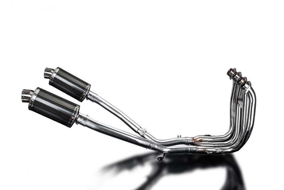 SUZUKI GSX1300R HAYABUSA 08-20 4-2 EXHAUST SYSTEM 225mm CARBON OVAL