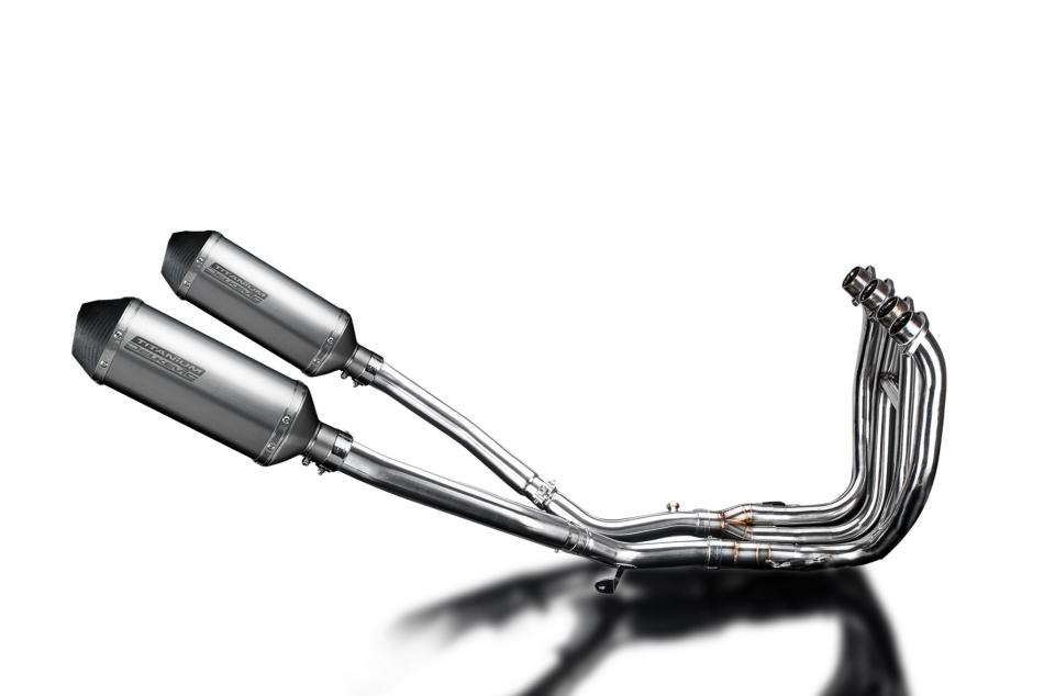 SUZUKI GSX1300R HAYABUSA 08-20 4-2 EXHAUST SYSTEM 260mm TITANIUM XOVAL BSAU