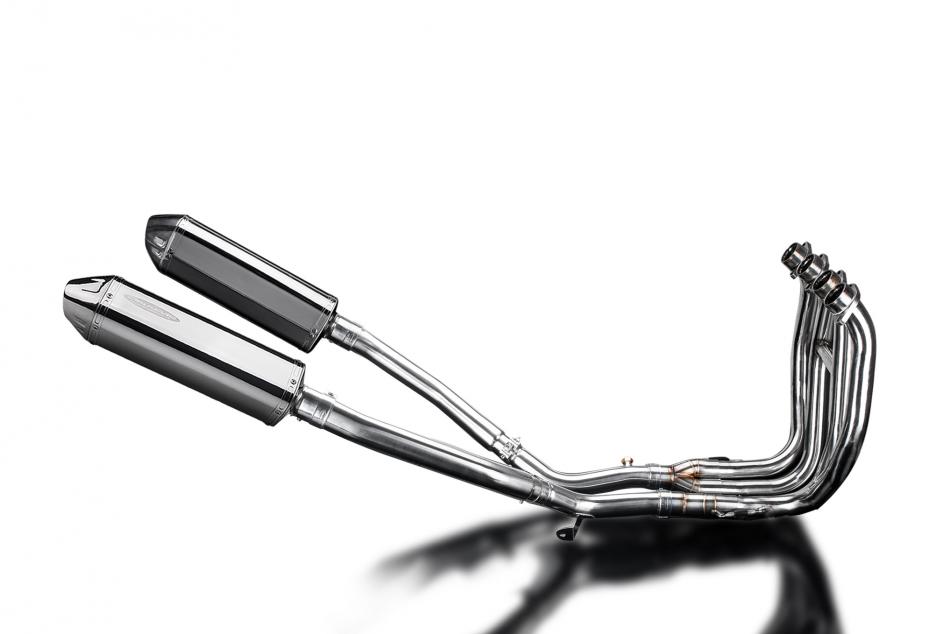 SUZUKI GSX1300R HAYABUSA 08-20 4-2 EXHAUST SYSTEM 320mm STAINLESS TRI BSAU