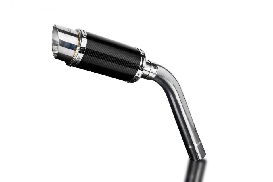 BMW F850GS F750GS 2017-2024 200mm Round Carbon Exhaust Silencer Can Kit