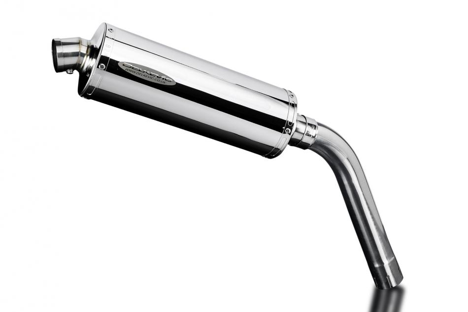 BMW F850GS F750GS 2017-2024 350mm Oval Stainless Exhaust Silencer Can Kit