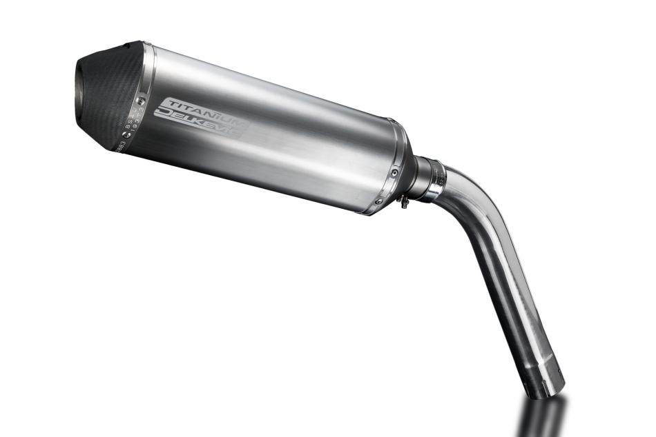 BMW F850GS F750GS 2017-2024 343mm X-Oval Titanium Exhaust Silencer Can Kit