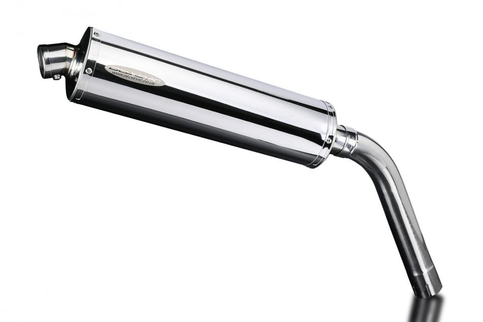 BMW F850GS F750GS 2017-2024 450mm Oval Stainless Exhaust Silencer Can Kit