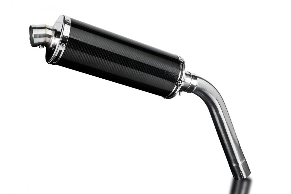 BMW F850GS F750GS 2017-2024 350mm Oval Carbon Exhaust Silencer Can Kit