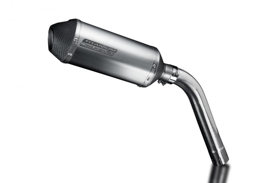 BMW F850GS F750GS 2017-2024 260mm X-Oval Titanium Exhaust Silencer Can Kit