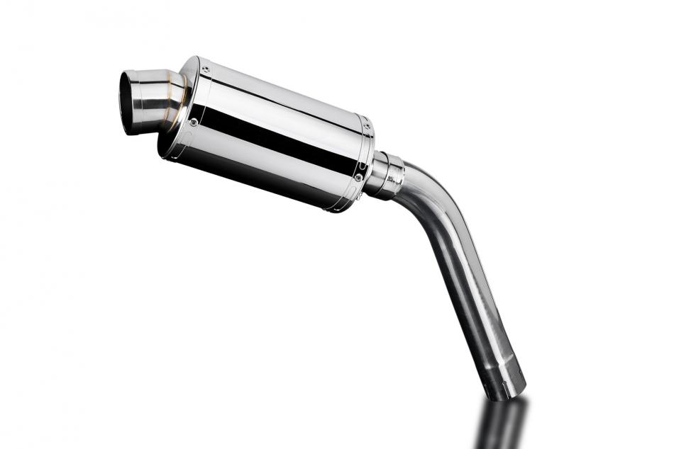 BMW F850GS F750GS 2017-2024 225mm Oval Stainless Exhaust Silencer Can Kit