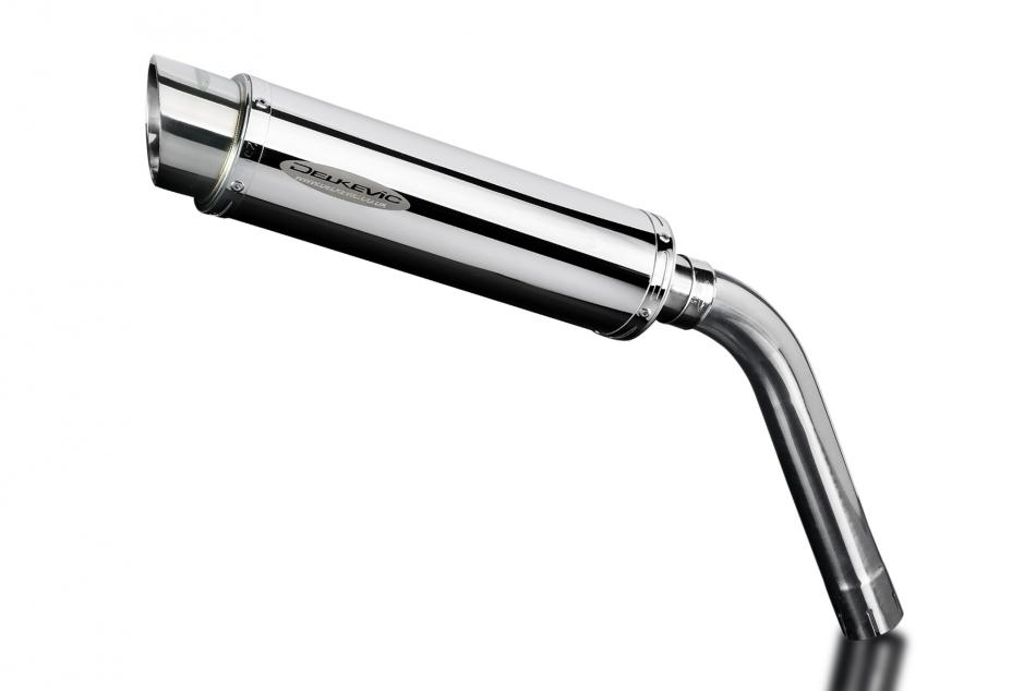 BMW F850GS F750GS 2017-2024 350mm Round Stainless Exhaust Silencer Can Kit