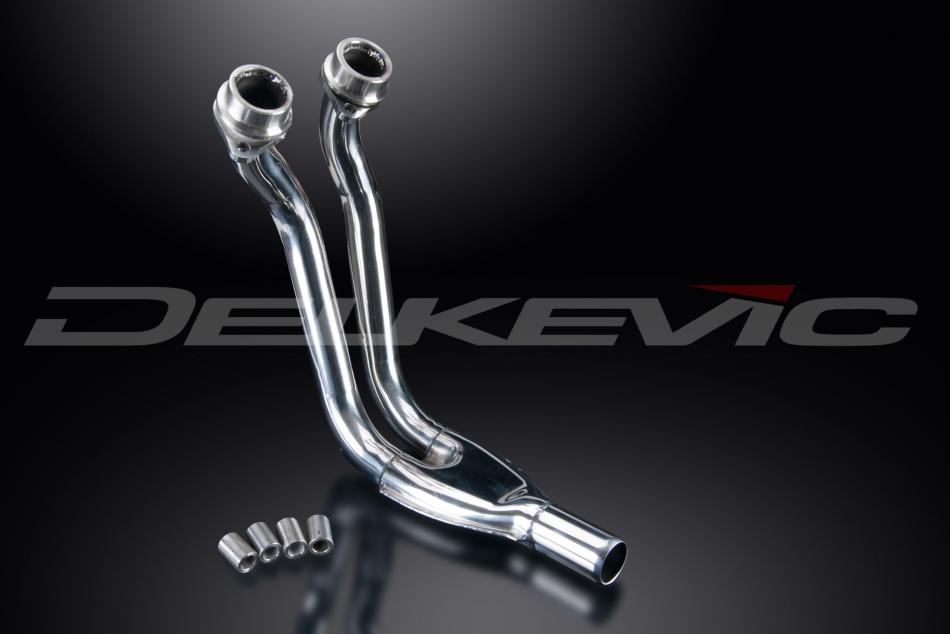 YAMAHA TDM850 1991-2001 STAINLESS STEEL 2-1 EXHAUST DOWNPIPES OEM COMPATIBLE