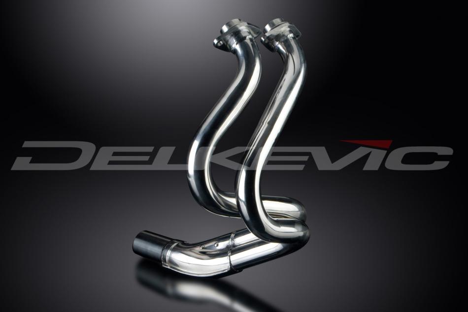 KAWASAKI ER6N ER6F 06-11 STAINLESS STEEL 2-1 EXHAUST DOWNPIPES OEM COMPATIBLE