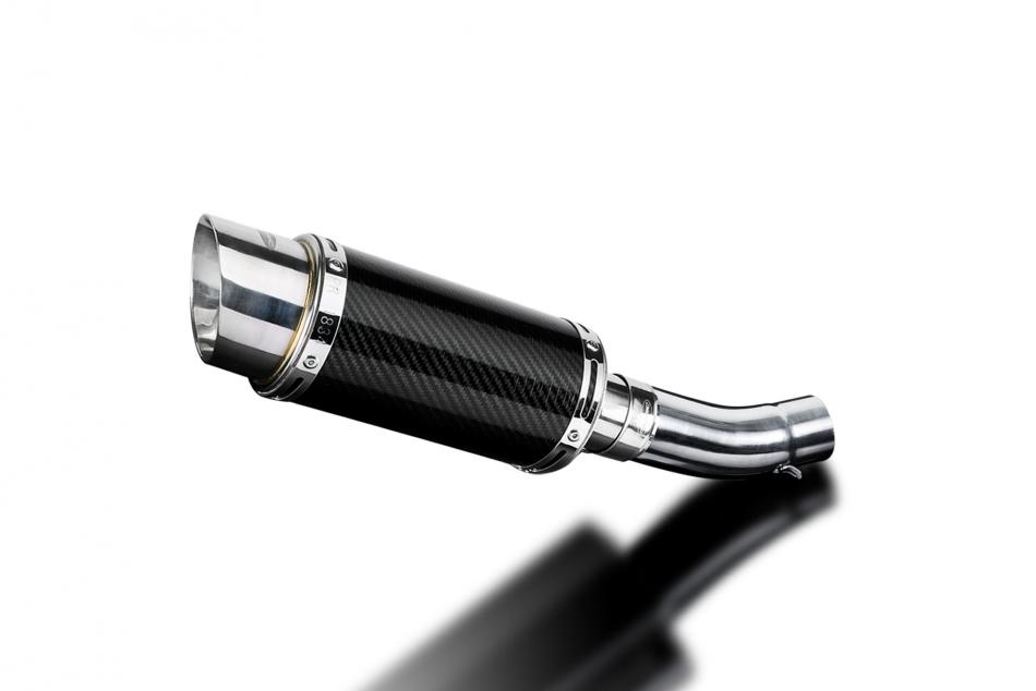 DUCATI SCRAMBLER 800 DESERT SLED 2017-2019 200mm ROUND CARBON EXHAUST KIT