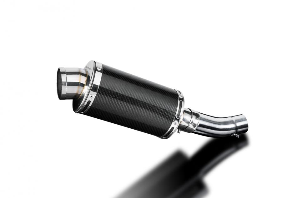 DUCATI SCRAMBLER 800 DESERT SLED 2017-2019 225mm OVAL CARBON EXHAUST KIT